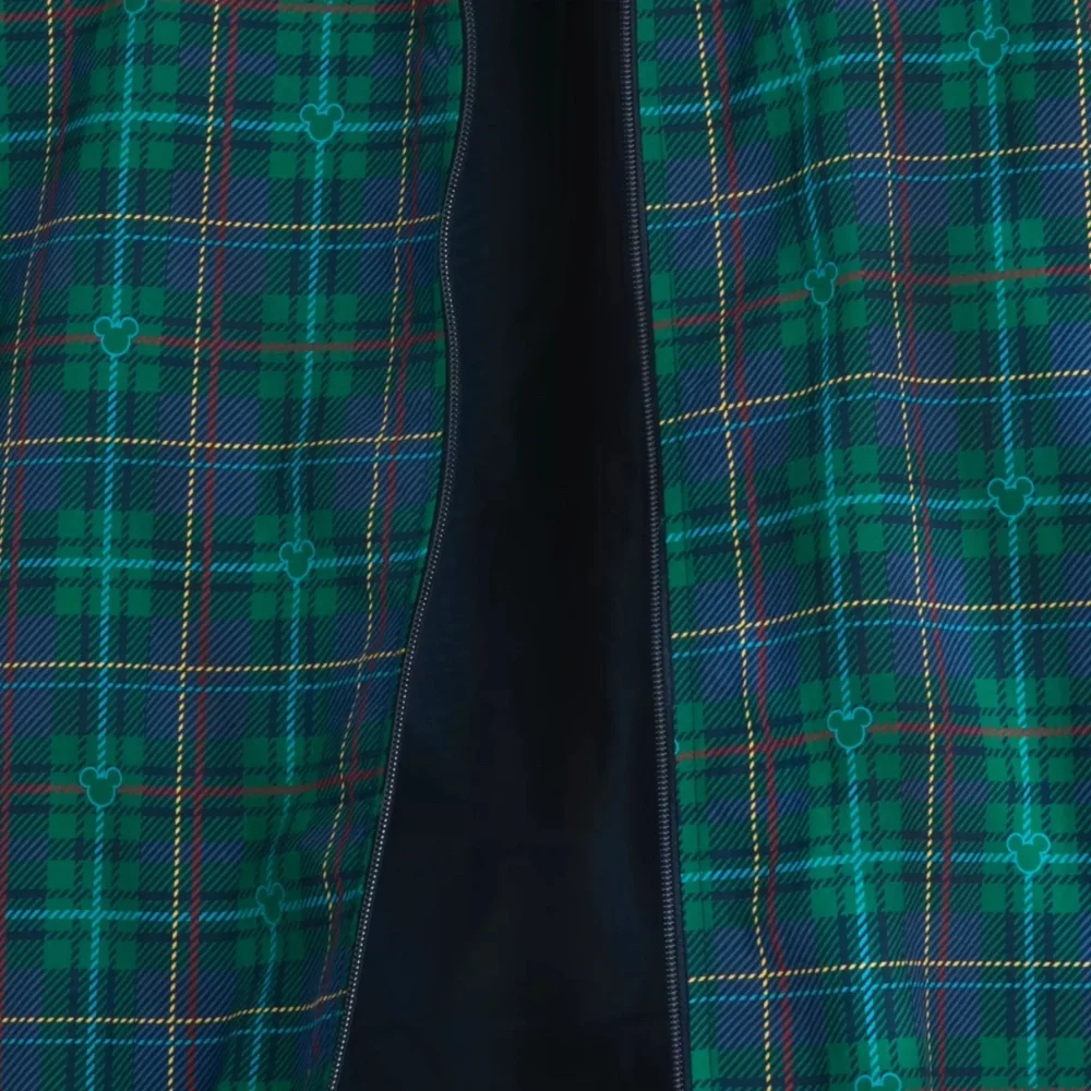 2025 Disney Parks Mickey Mouse & Friends Plaid Golf Zip Jacket Adult Size NEW - Picture 5 of 5